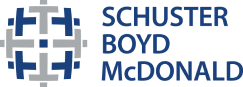 a logo representation of Schuster Boyd McDonald.